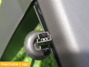 Зеркало бордюрное переднее